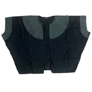 Carla Fernandez Linen‎ Cape Poncho One Size